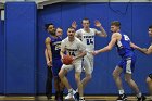MBBall vs Emmanuel  Wheaton College Men's Basketball vs Emmanuel College. - Photo By: KEITH NORDSTROM : Wheaton, basketball, team photo, MBBall2019